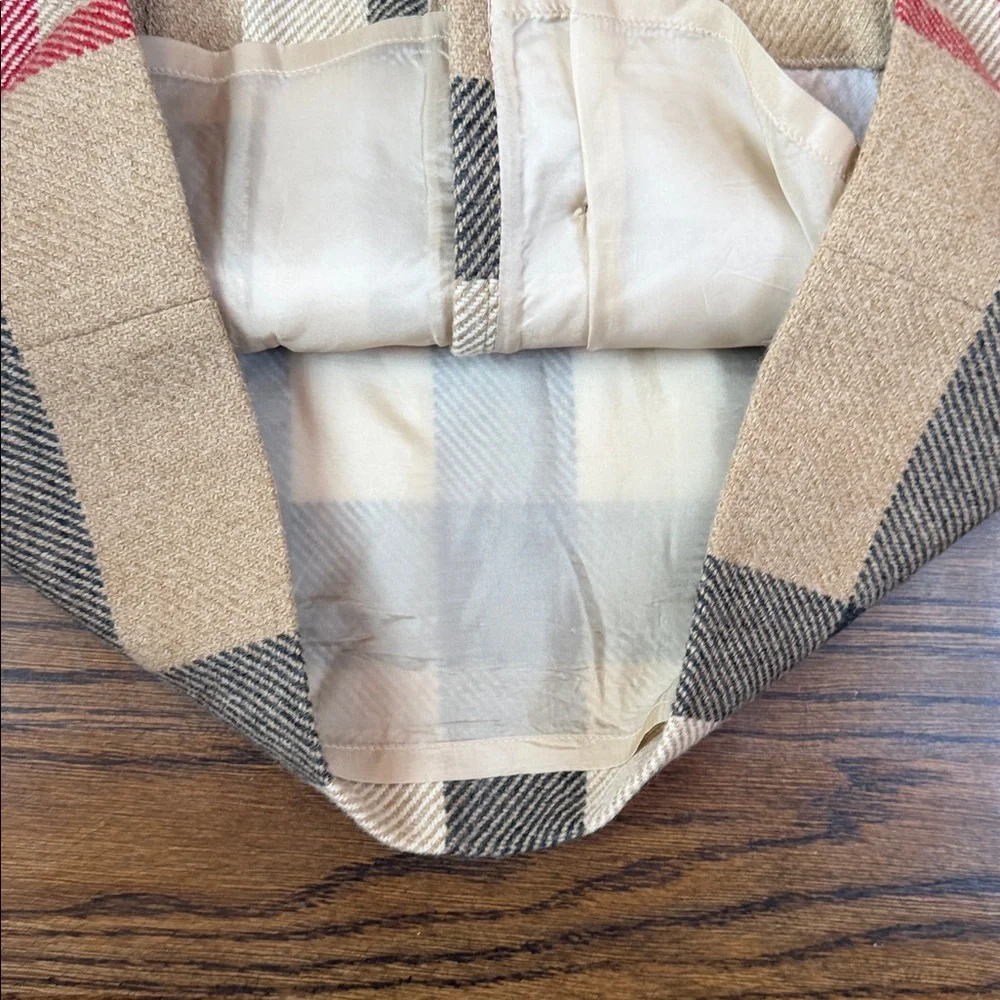 Burberry Plaid Mini Skirt Size 2 - Picture 3 of 4
